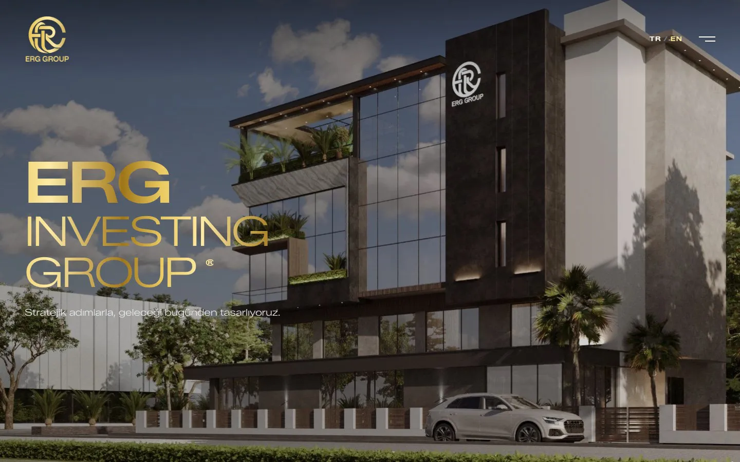 Erg Investing ana sayfası